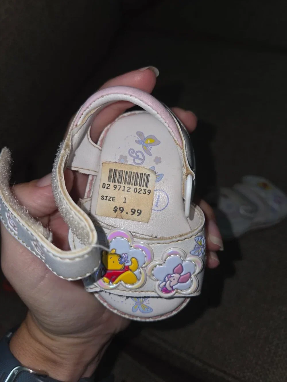 Y2K Winnie the Pooh Sandals